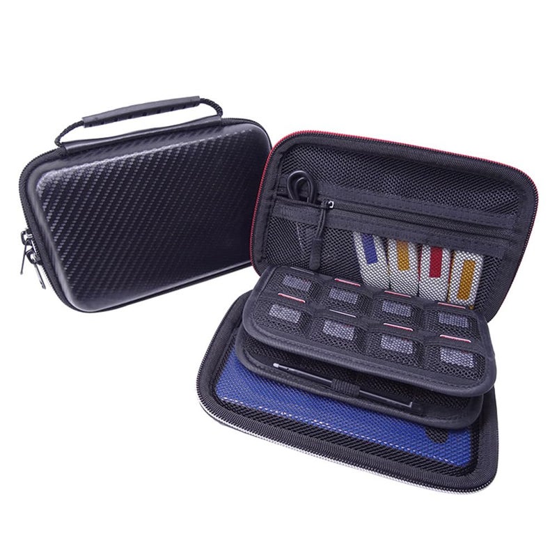 VSEER Carrying Case for New Nintendo NDS XL / NDS 2XL - Hard Protective Travel Case - Black - Image 1